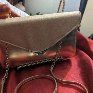 Cute gold mini bag